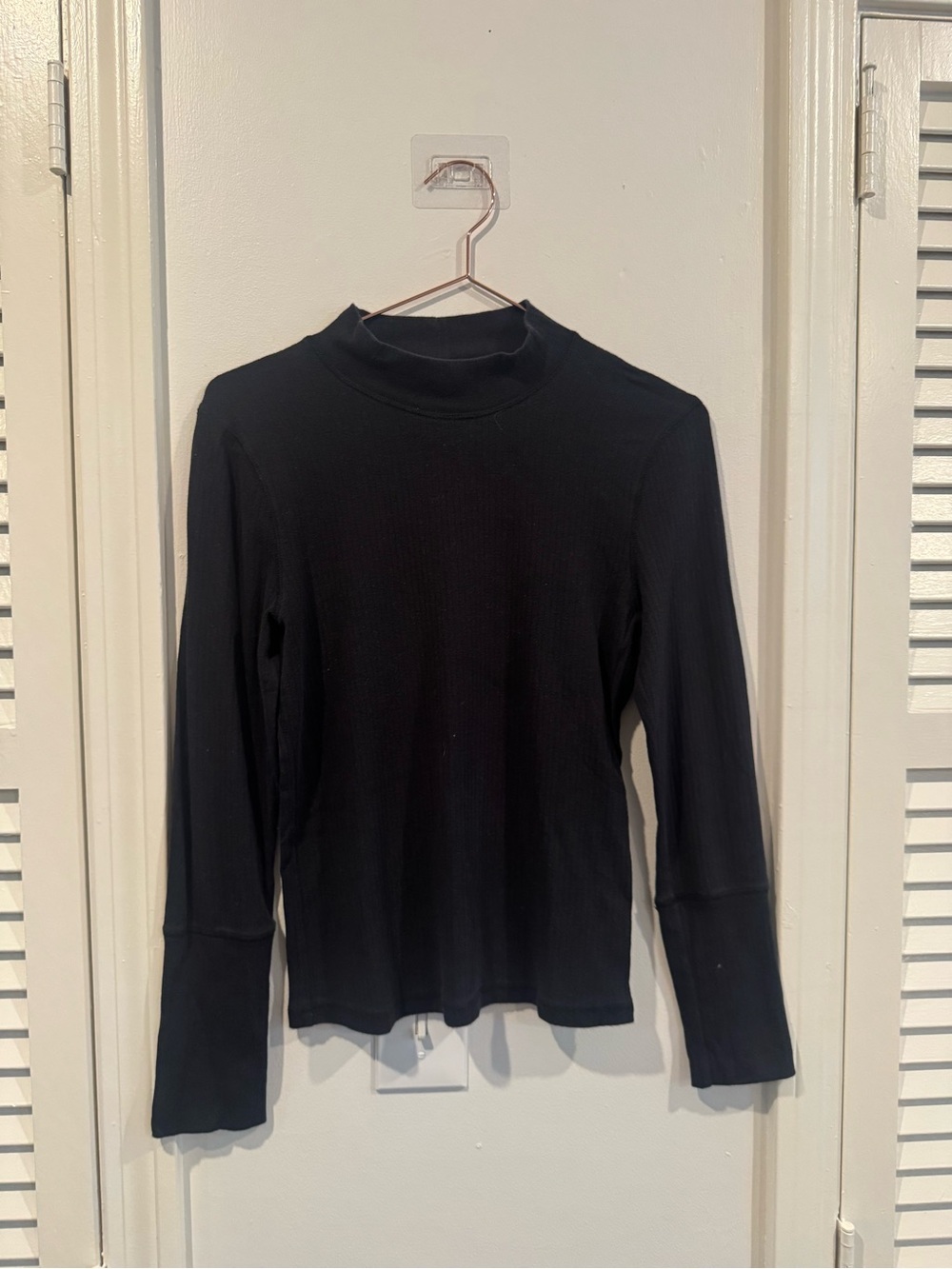 Free people intimately ribbed long sleeve turtleneck